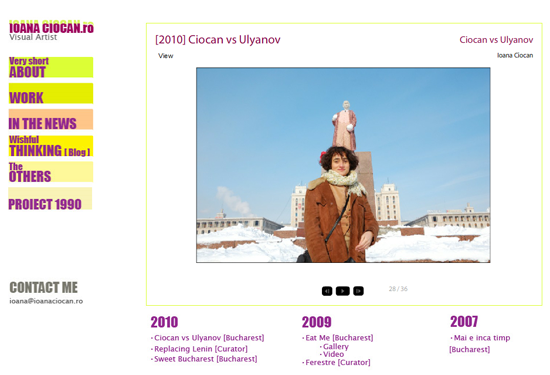 Ioana Ciocan - Visual Artist